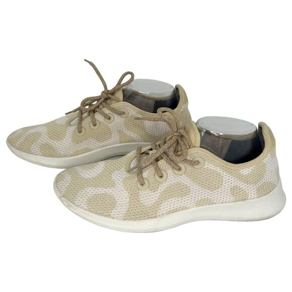ALLBIRDS‎ Men\'s Tree Runners White Cream Sole Comfort Running Shoe Lace Sz 10 main image 4